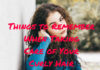 Things to Remember When Taking Care of Your Curly Hair