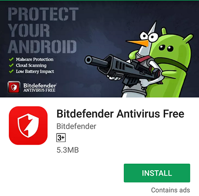 Bitdefender Antivirus App