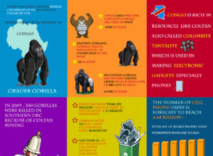 recycle e waste to save gorilla