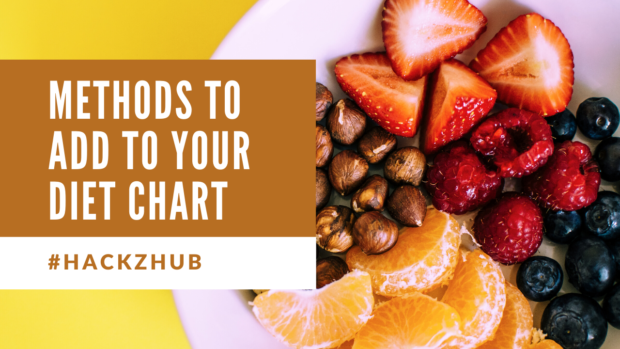 Methods to Add to Your Diet Chart - HACKZHUB